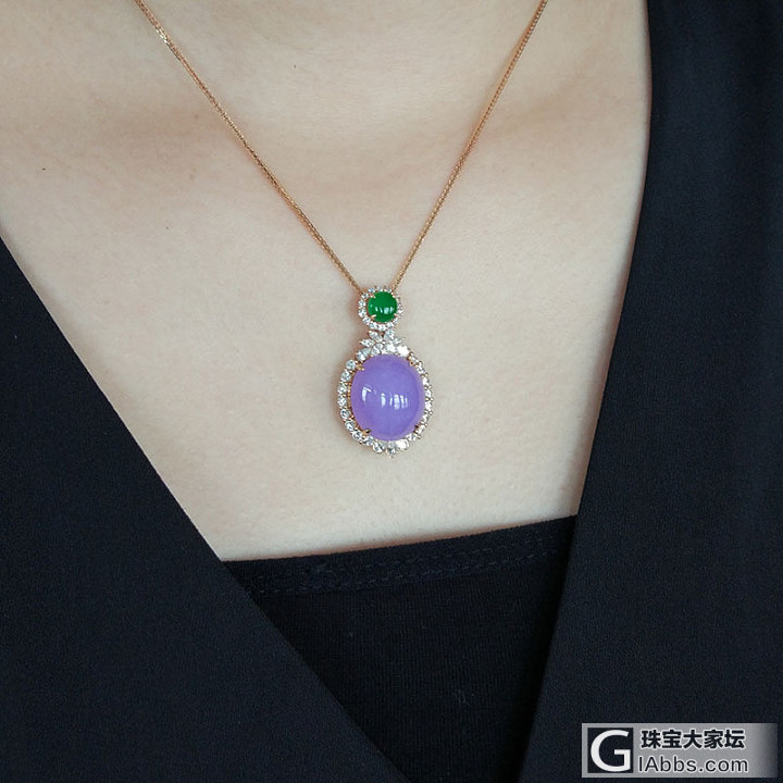 【双儿翡翠】鸽子蛋精美挂件_吊坠翡翠