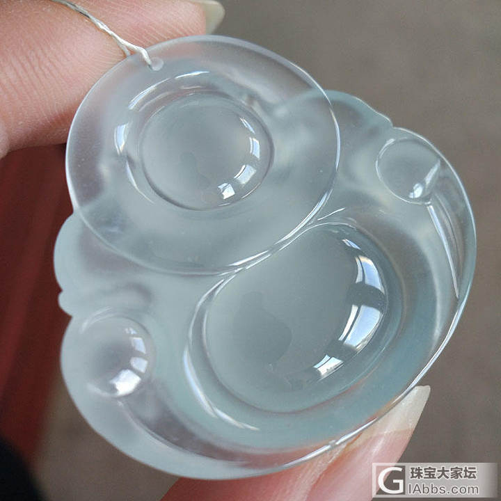 【双儿翡翠】此佛美的无可挑剔_挂件翡翠