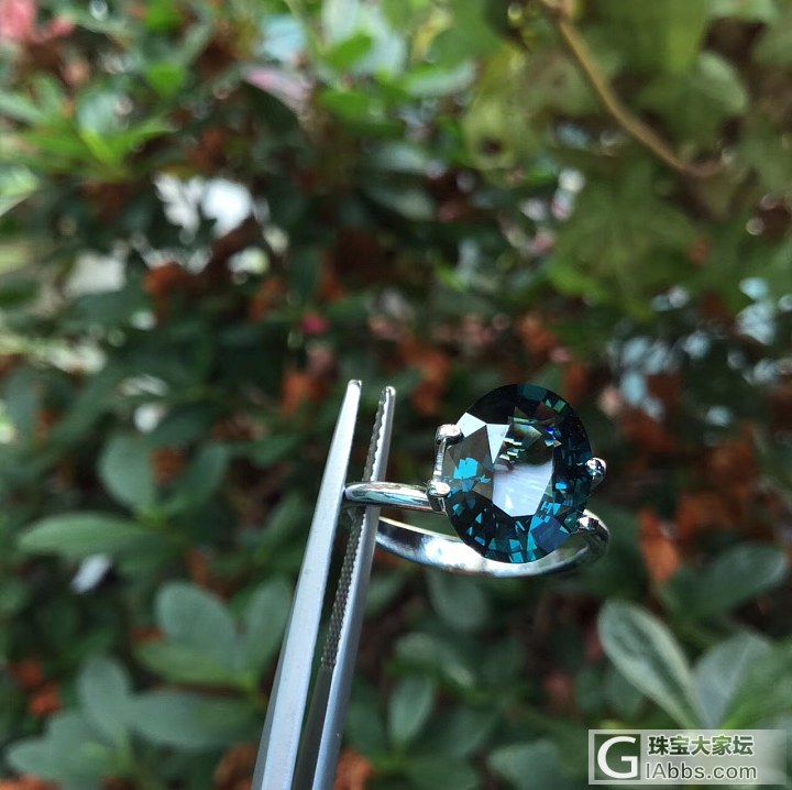 ##中颐天然未加热钴尖晶##  3.18ct_刻面宝石尖晶石