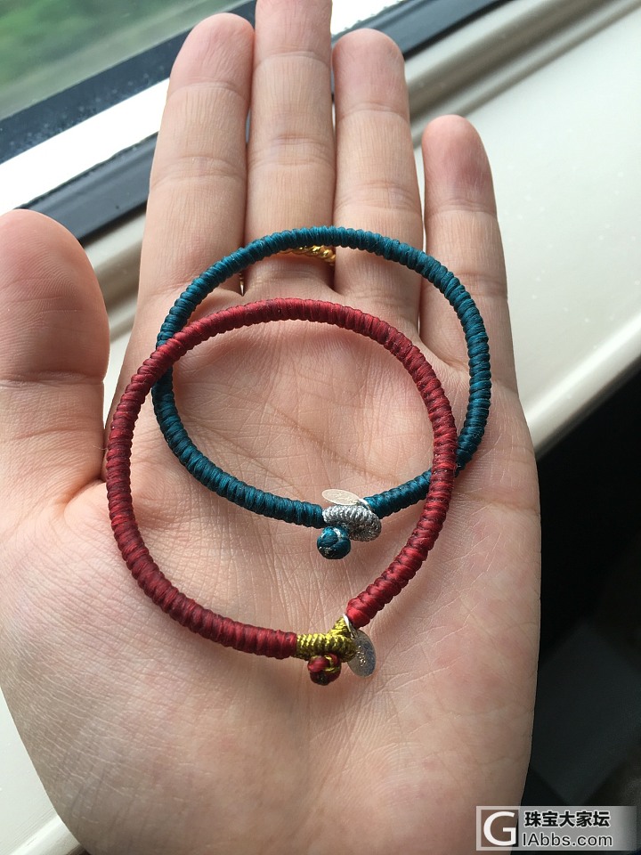 手绳还图_琥珀蜜蜡玉石珠串彩色宝石编绳