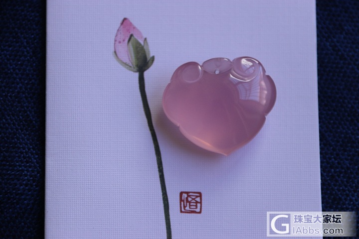 小可爱_挂件粉晶