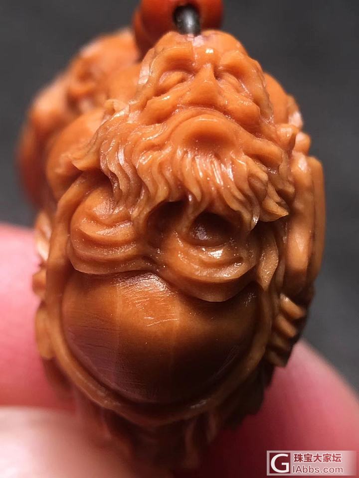 小达摩_橄榄核雕刻