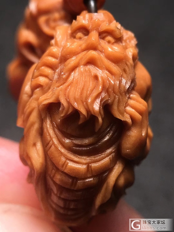 小达摩_橄榄核雕刻