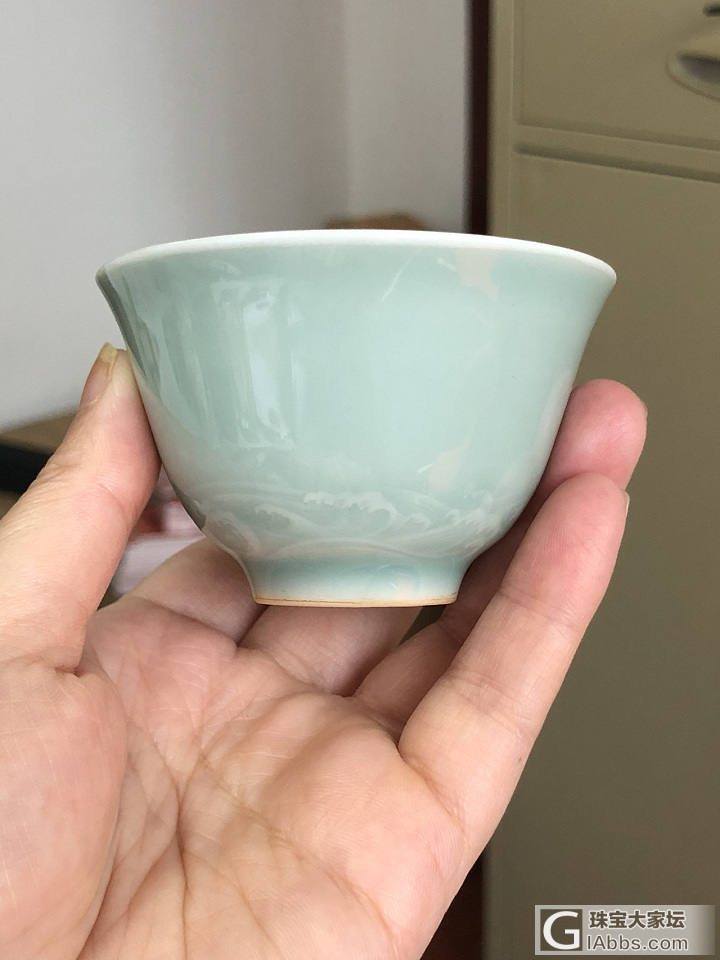 发几个手工仿古瓷的茶具_茶具陶瓷