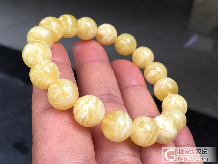 四条单圈手串！！_珠串蜜蜡