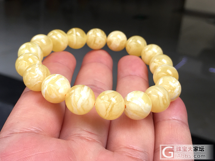 四条单圈手串！！_珠串蜜蜡