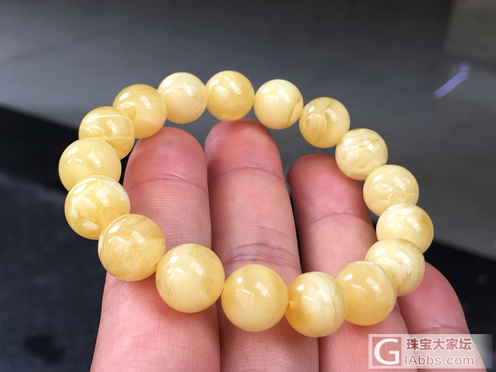 四条单圈手串！！_珠串蜜蜡