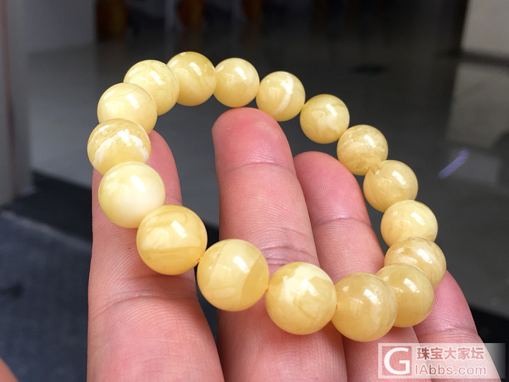 四条单圈手串！！_珠串蜜蜡