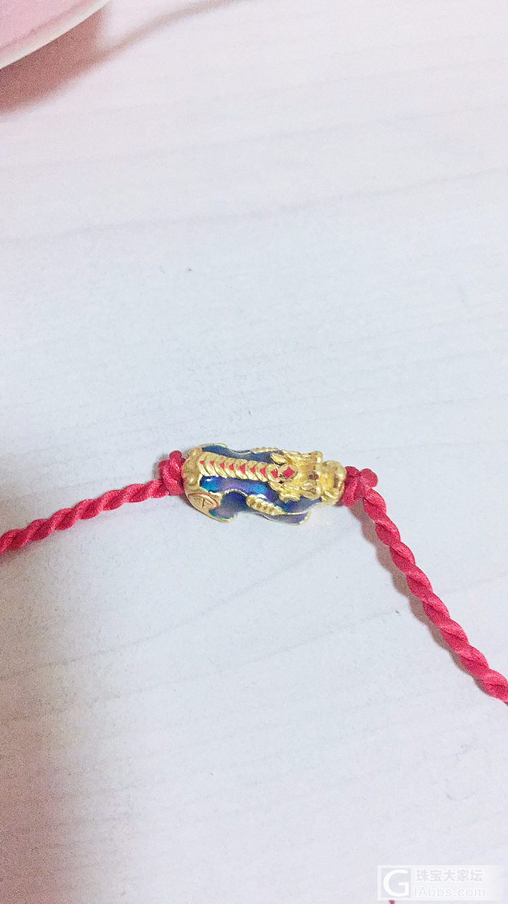 六福貔貅_手链金