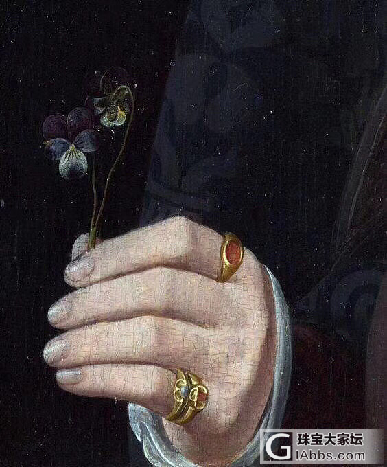 向油画中的古人学习一下怎么戴戒指💍[耶]_戒指