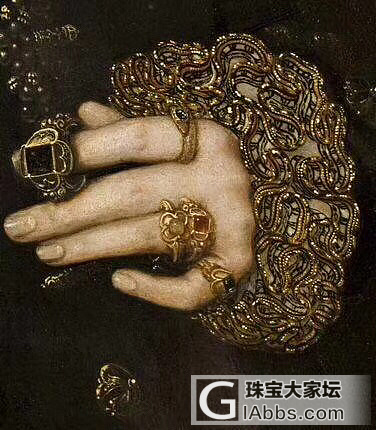 向油画中的古人学习一下怎么戴戒指💍[耶]_戒指