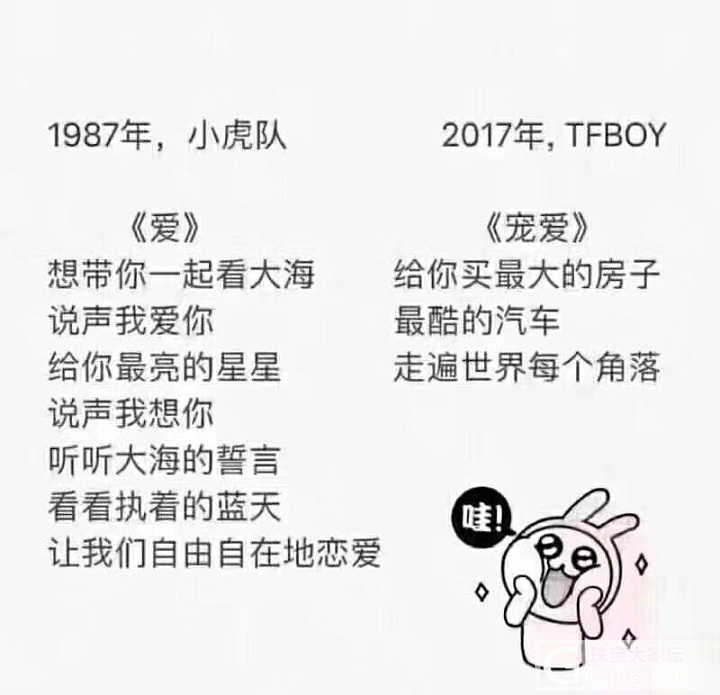 30年前追女孩和30年后追女孩，手段不同了。。。_贴图