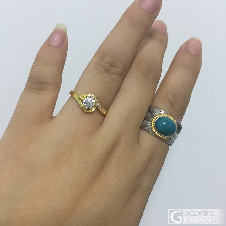 男朋友送我个戒指，然后被我说了……_戒指
