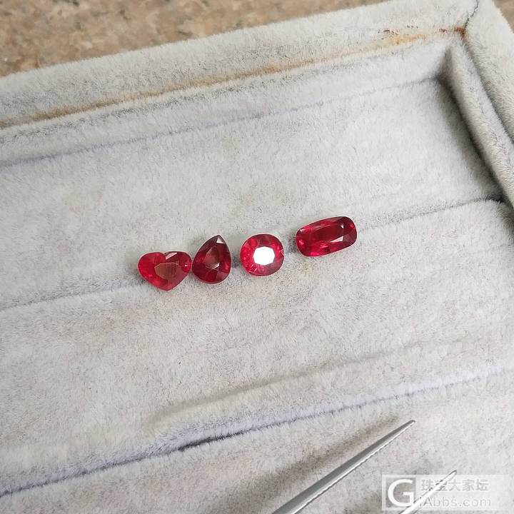 你们都喜欢什么形状的红宝？_红宝石刻面宝石