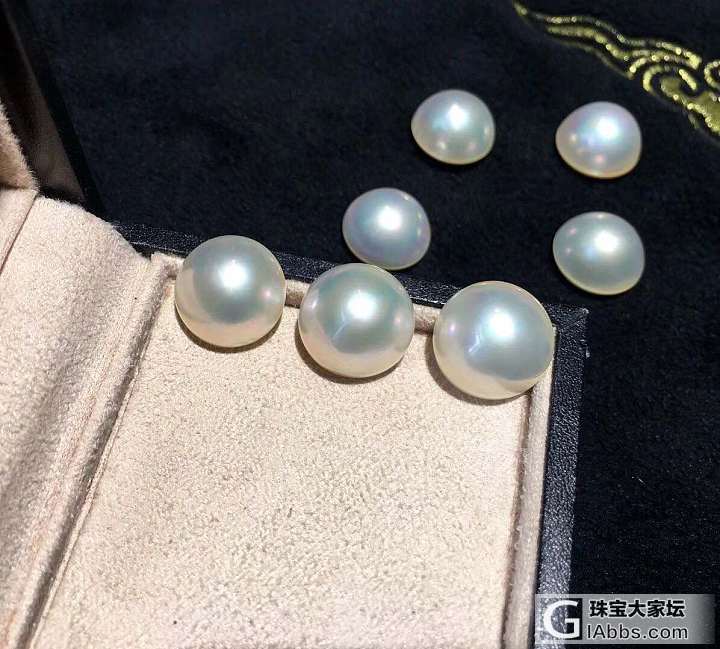 ［瑞意邦珠宝］——马贝裸珠团_海水珍珠