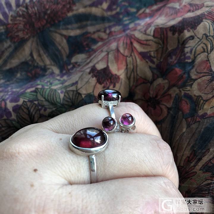 香云纱·紫牙乌·素华花草/搭配随手记。_搭配银石榴石