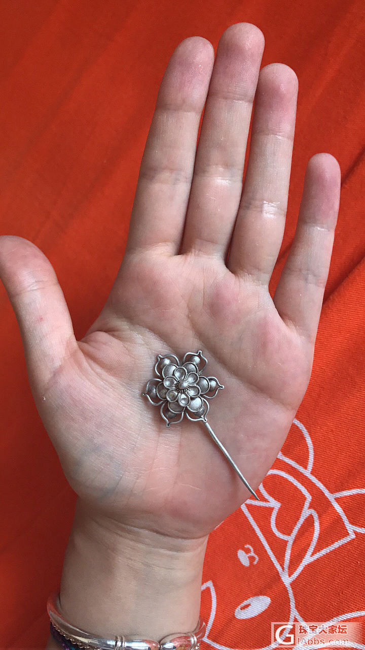 喜获小银簪一枚_老银簪子银