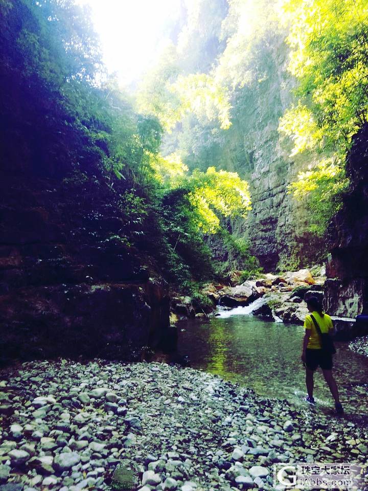 溯溪蚂蟥沟一个尚未被开发的地方，地处贵州大山腹地。_旅游贵州