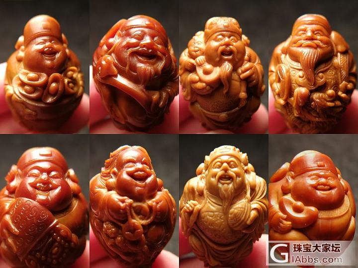 晒晒我的八大财神_橄榄核