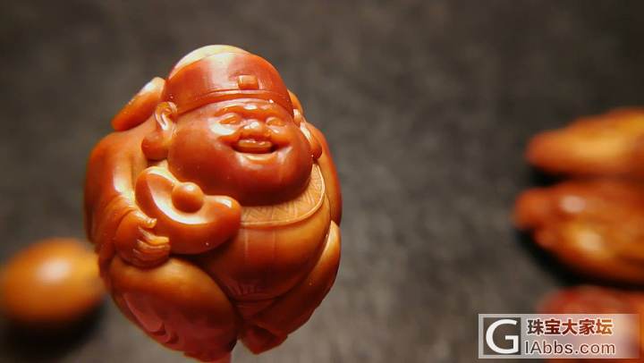 晒晒我的八大财神_橄榄核