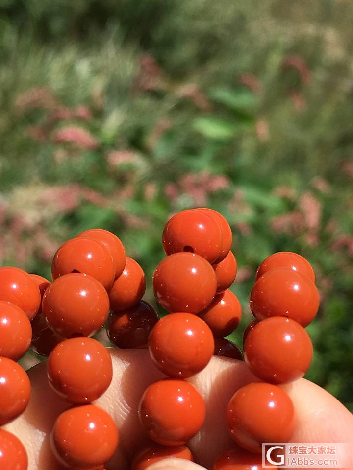 春困秋乏夏打盹_珠串南红