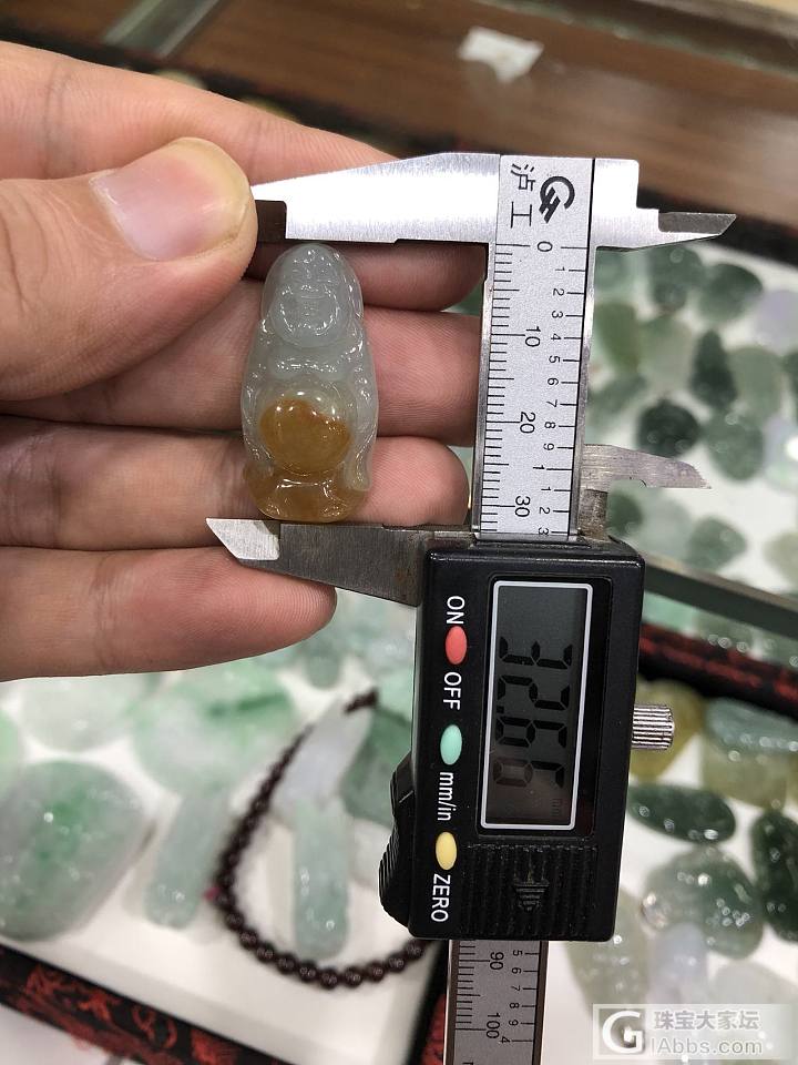 400真皮富贵佛_挂件翡翠