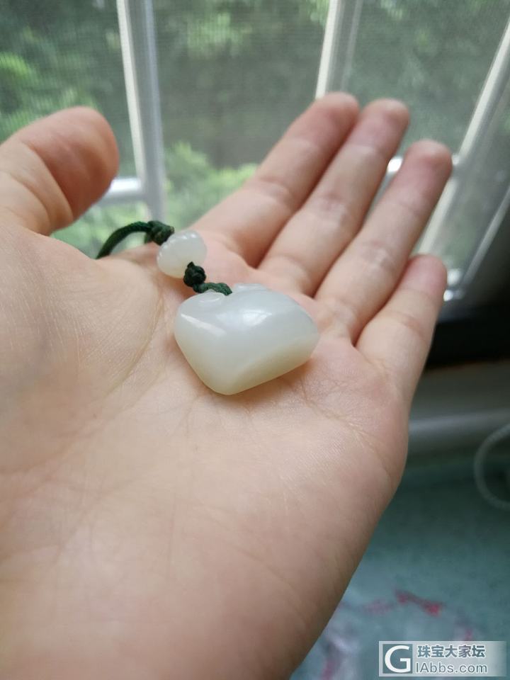 开个帖子，和朋友们聊聊和田玉_挂饰和田玉