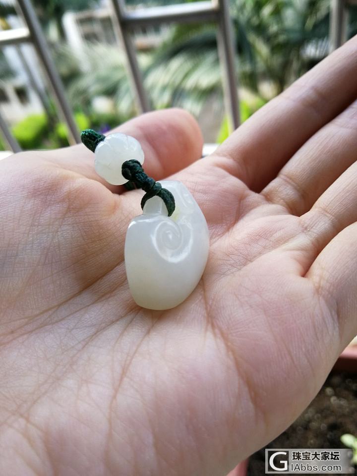 开个帖子，和朋友们聊聊和田玉_挂饰和田玉