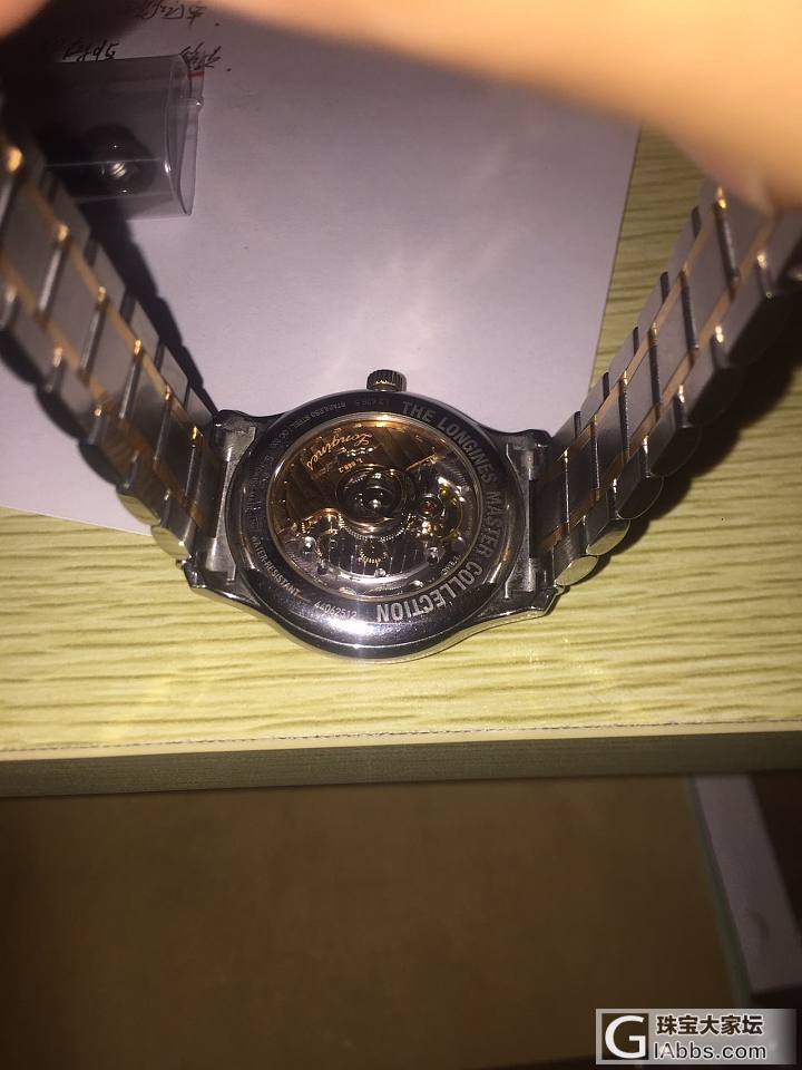 背部零件脱落_浪琴