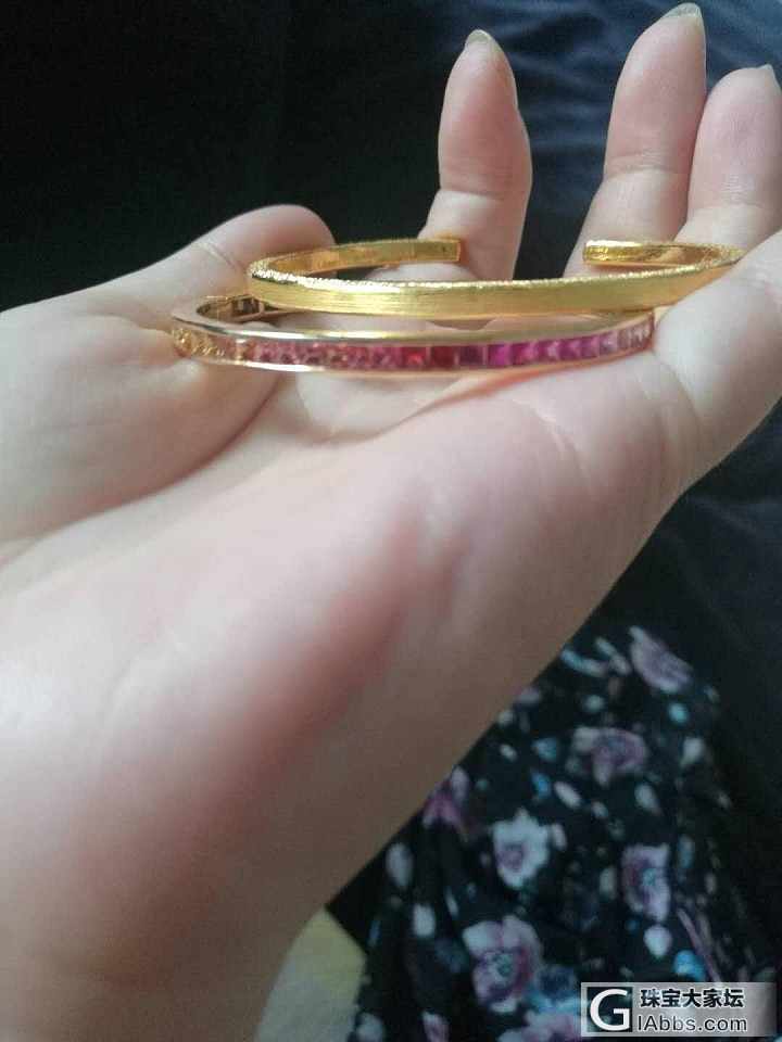 李师傅打的拉丝筷子_打金手镯金