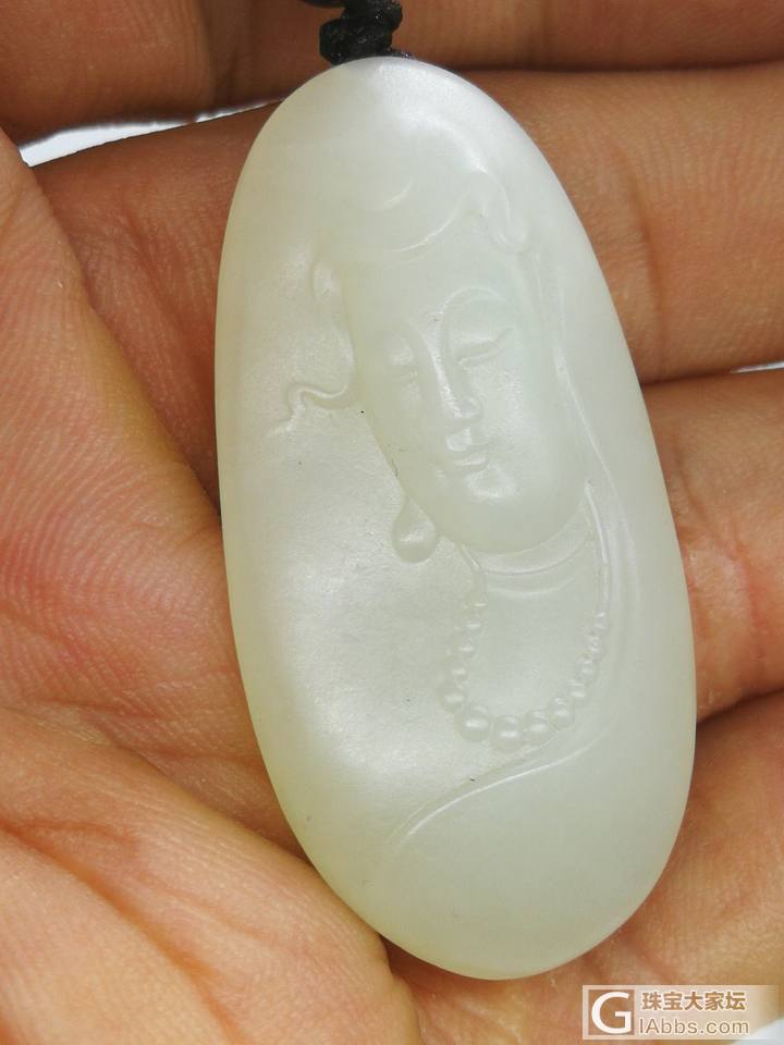 开个帖子，和朋友们聊聊和田玉_挂饰和田玉