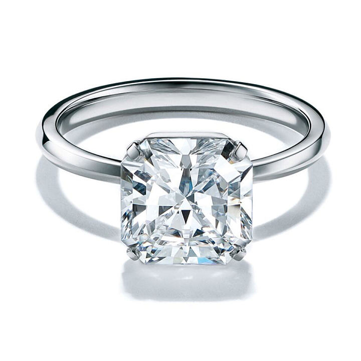 『珠宝💎欣赏』Tiffany 推出 Tiffany True 订婚珠宝系列_镶嵌彩钻异形钻钻石千寻珠宝