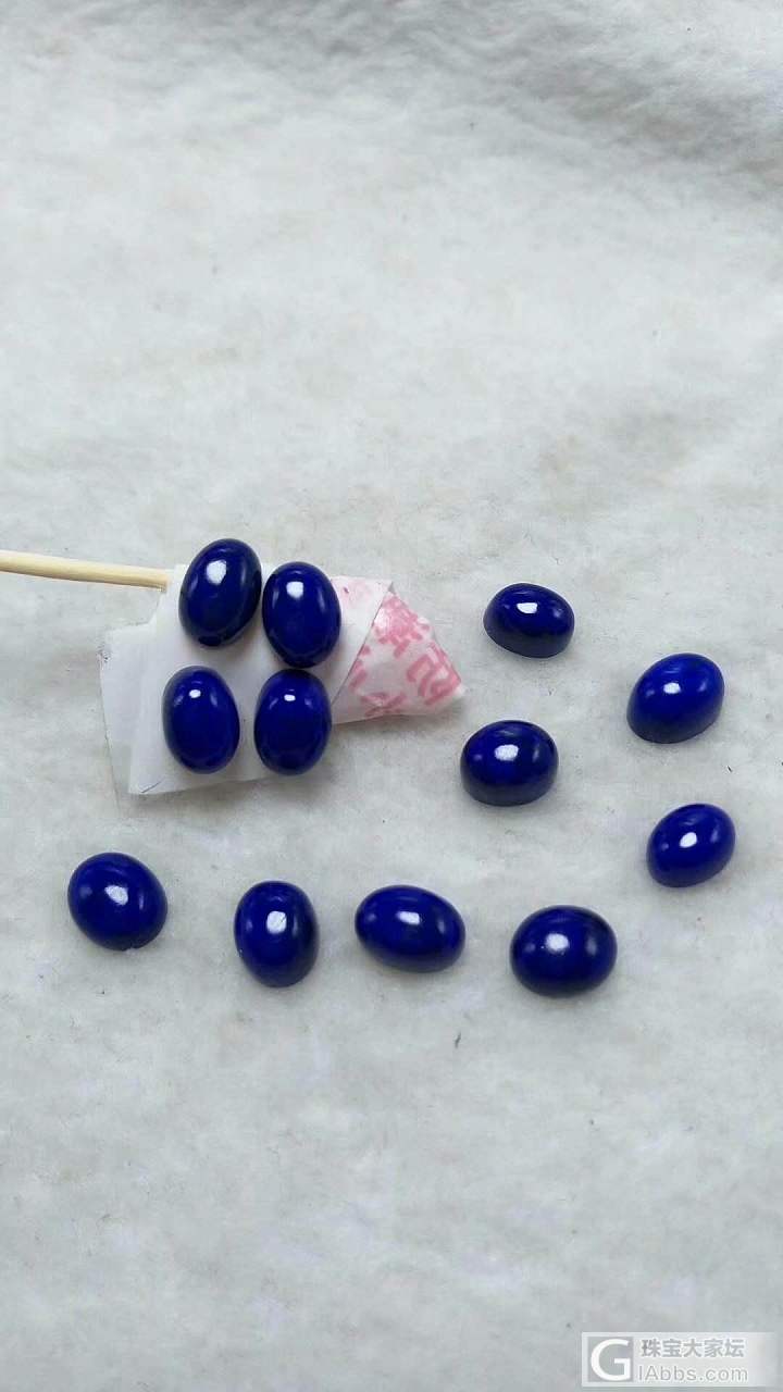 小清新_青金石耳坠