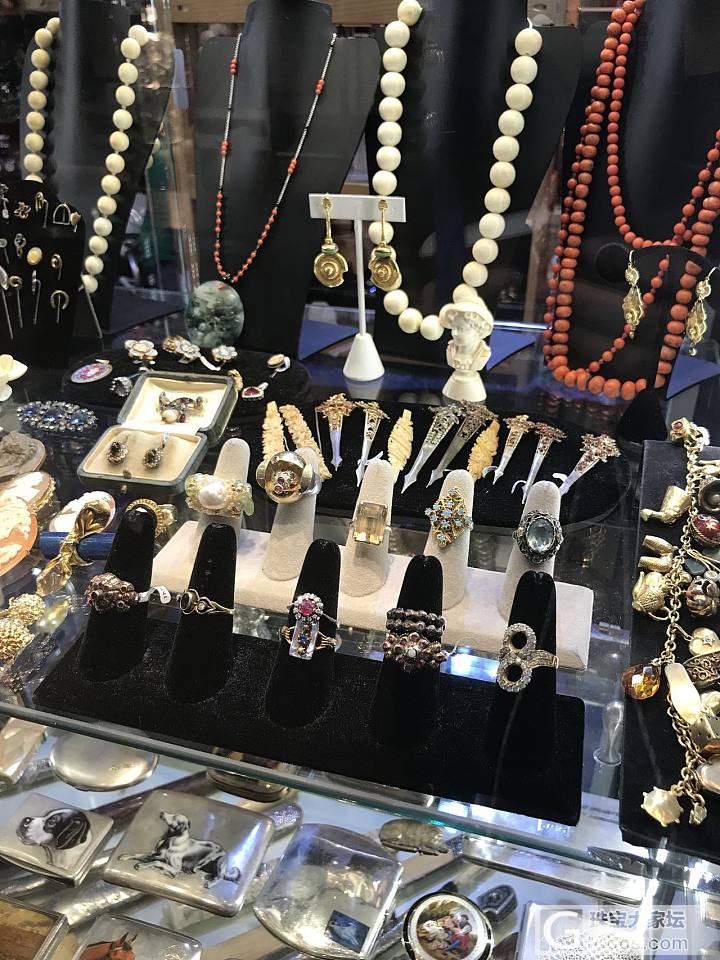 分享些欧洲古董珠宝展上难得一见的宝贝们_古董首饰