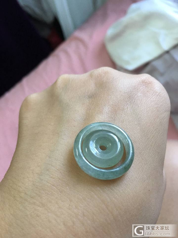 晒一下前期购物失败的_挂件珠串翡翠