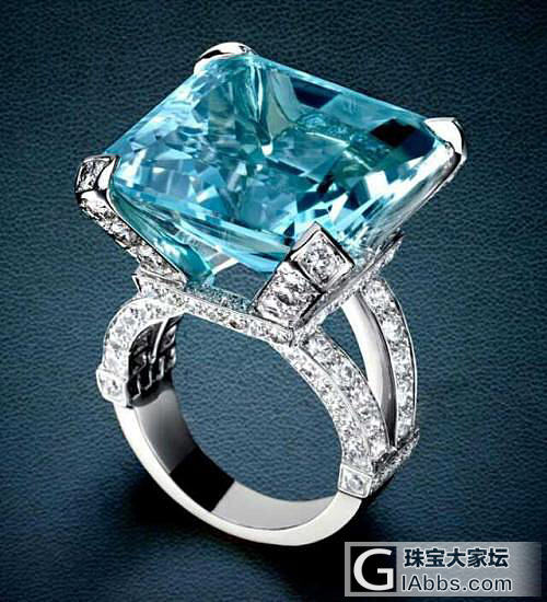 唯一的一个海蓝宝戒指_戒指海蓝宝