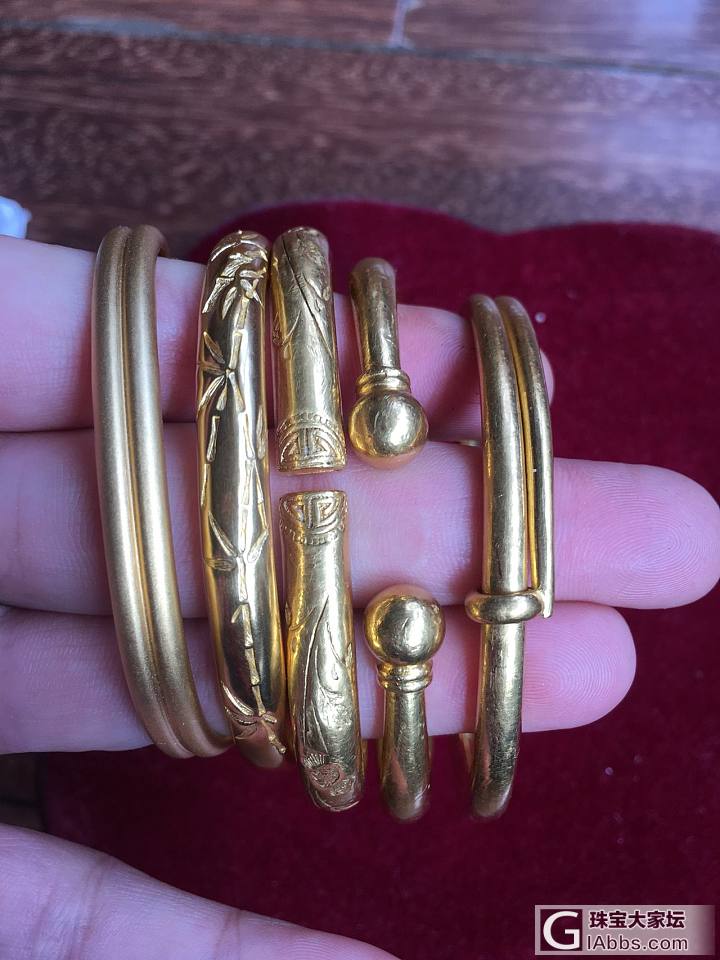 大家都来晒晒自己的金镯好吗?