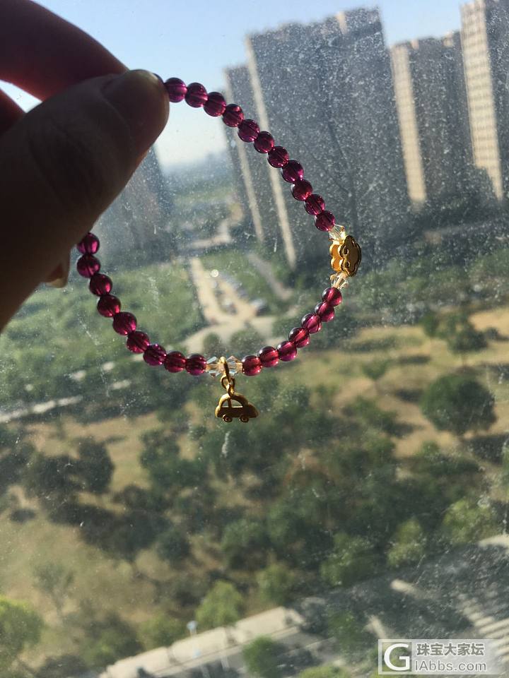 早上新串的小串串，国庆节快乐！_珠串