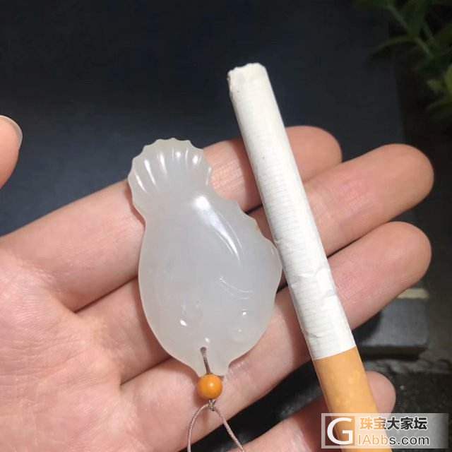 【德品玉斋】：国庆特惠新疆和田籽料挂件【多宝鱼】！_和田玉