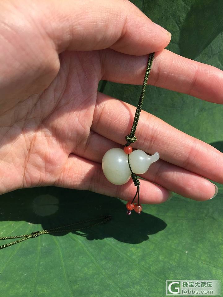 新疆和田籽料福禄葫芦_和田玉