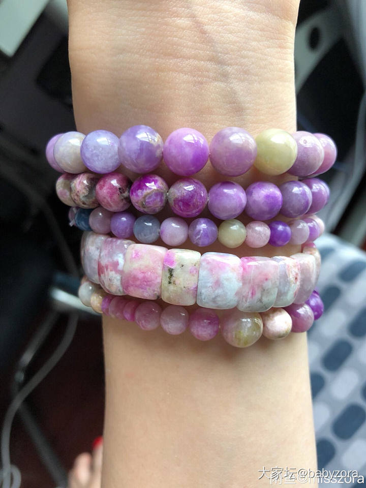舒俱来 樱花 桃红 樱花蛋花 手链_珠串手排舒俱来
