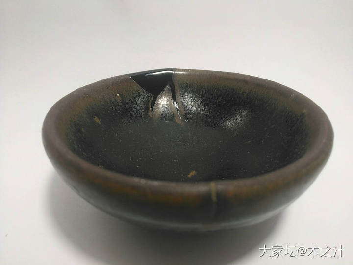 宋代黑瓷 建盏大漆修复 温润如玉的黑_维修