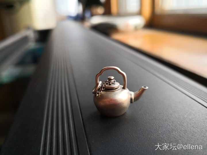 有很可爱吗？待会儿用它泡一泡龙井🍭_925银挂饰