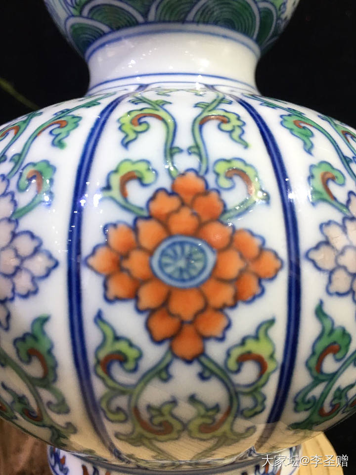 斗彩看雍正_陶瓷