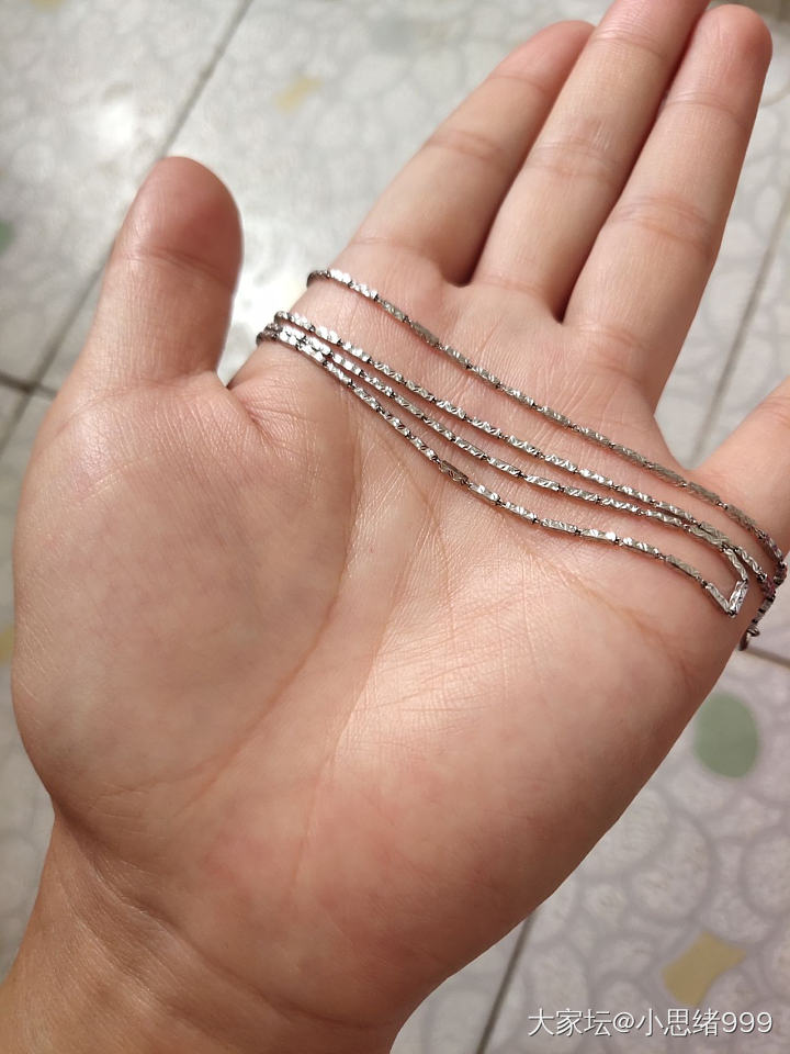 40一克买的925银链子_项链925银