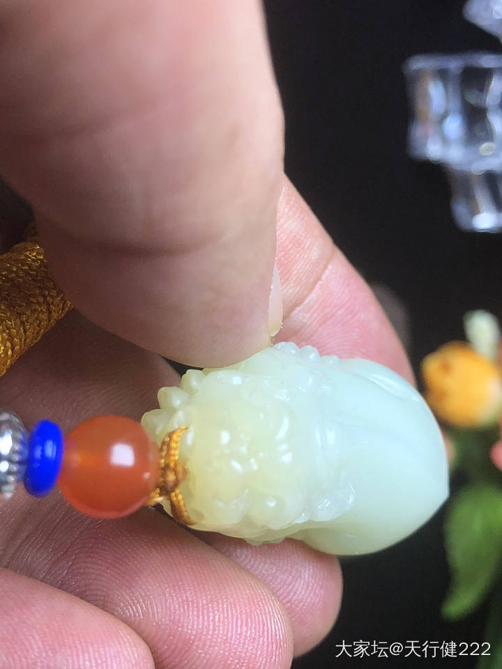鸿运当头貔貅_把玩件和田玉