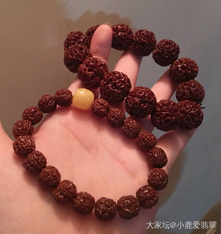 刚收到的，各位亲帮看看怎么样，谢谢_珠串菩提子