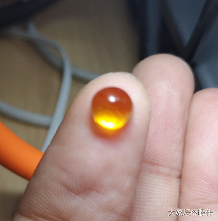 热熔胶是个好东西_琥珀饰品制作