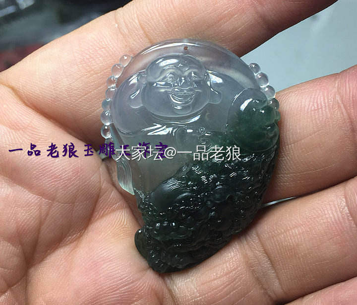 工作日志 ~ 分享两个有玻璃光泽的料子及成品的过程_闲聊大家谈玉工翡翠