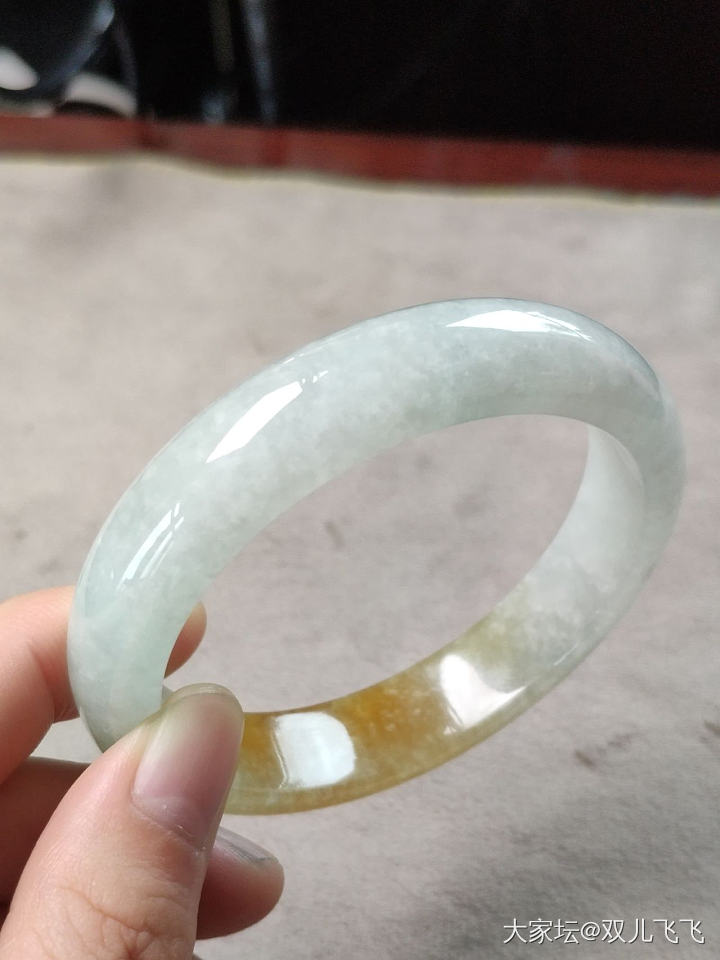 【双儿翡翠】正黄翡镯子_手镯翡翠